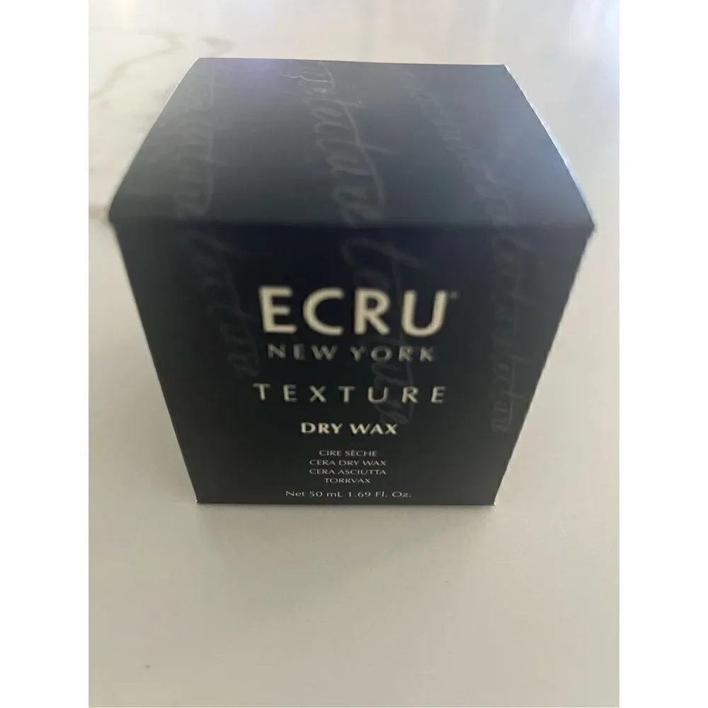 New in Box Ecru Dry Wax Strong Hold 1.69 0z